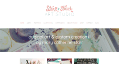 Desktop Screenshot of paintings.marycatherinestarr.com